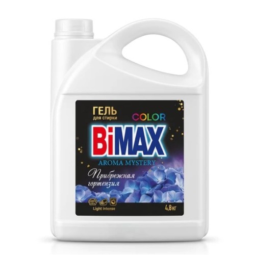 Гель для стирки BiMAX Color Прибрежная гортензия, 4800 гр