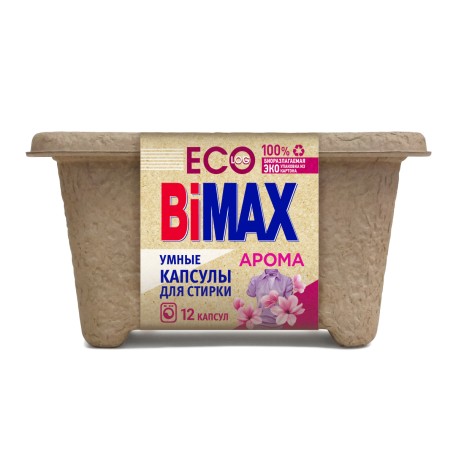 Капсулы для стирки BiMAX Арома, 12 шт