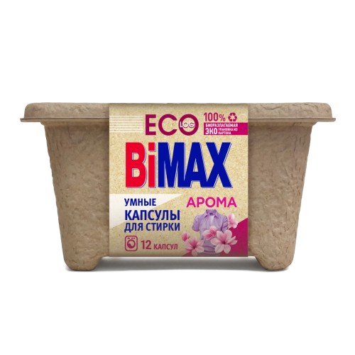 Капсулы для стирки BiMAX Арома, 12 шт