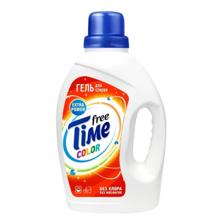 Гель для стирки Free Time Color, 1500 гр