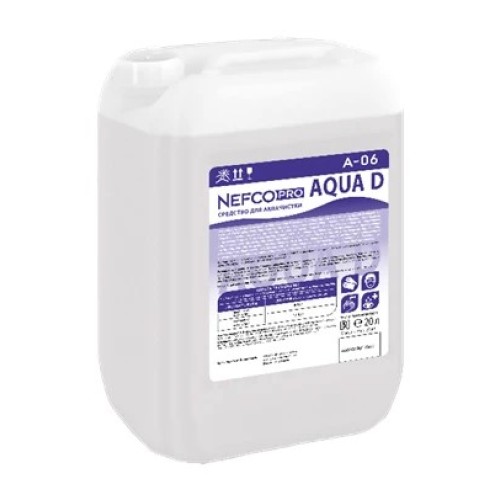 Средство для стирки и аквачистки деликатных тканей NEFCOpro Aqua D 20л (21 кг)