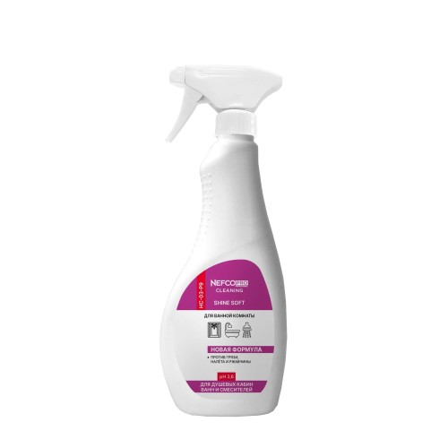 Чистящее средство для ванной комнаты NefcoPro Cleaning Shine Soft 0,5л (0,52 кг)
