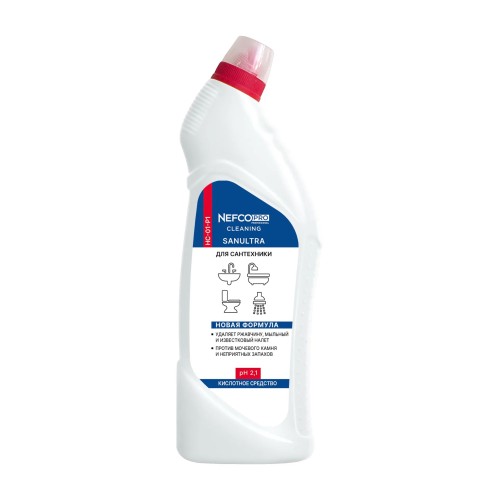 Чистящее средство для сантехники NefcoPro Cleaning SanUltra 0,9л (0,92 кг)