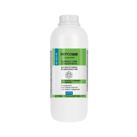 Чистящее средство для влагостойких поверхностей концентрат NefcoPro Cleaning Surface Care Concentrat 1л (1,01 кг)