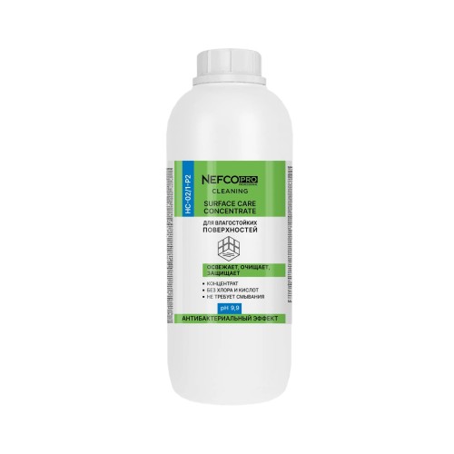 Чистящее средство для влагостойких поверхностей концентрат NefcoPro Cleaning Surface Care Concentrat 1л (1,01 кг)