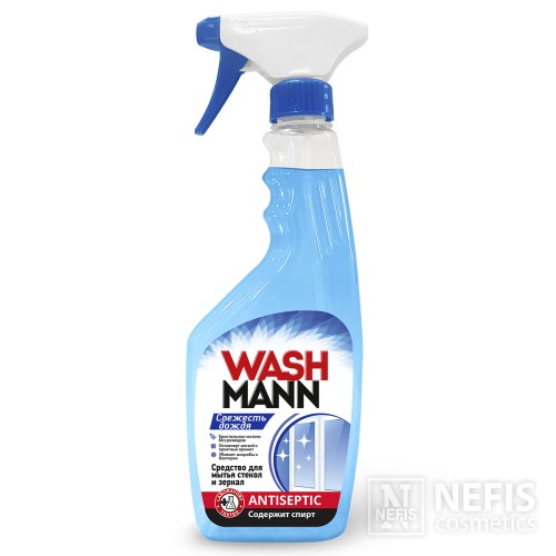 Средство для мытья окон WashMann "Свежесть дождя"