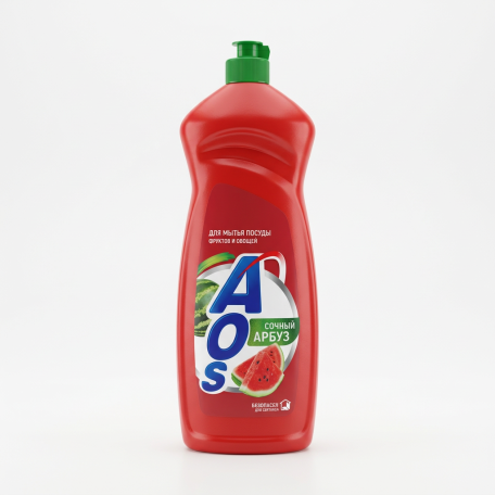 Средство для мытья посуды AOS Сочный арбуз 900 гр