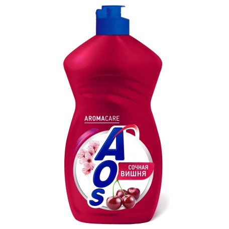 Гель для посуды AOS Сочная вишня 450 г, 450 мл