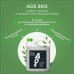 Eco гель для посуды AOS Уголь Absorb, 4800 гр