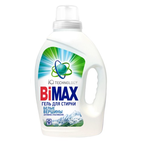 Гель для стирки BiMax Белые вершины, 1300 гр