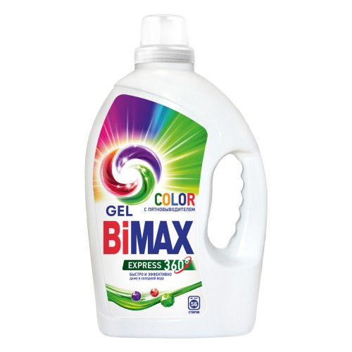 Гель для стирки для стирки BiMax Color, 1.95 л
