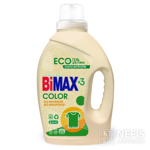 Гель для стирки BiMAX Эко концентрат Color 1200г