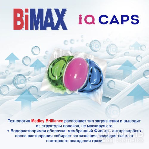 Капсулы для стирки BiMax Арома doy-pack, 12 шт