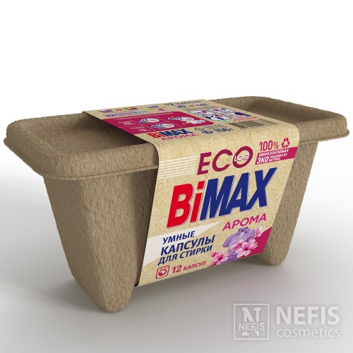 Капсулы для стирки BiMax Арома Eco, 12 шт