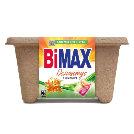 Капсулы для стирки BiMax Османтус 12шт