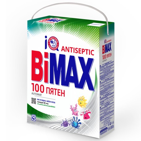 Стиральный порошок BiMax 100 пятен Автомат, 8 кг