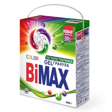 Стиральный порошок BiMax Color Automat в т/у, 4000 гр