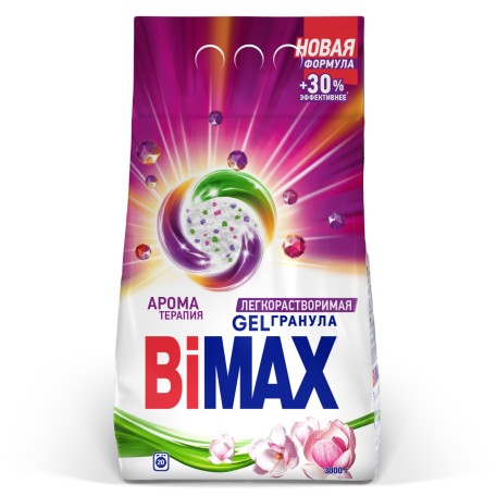Стиральный порошок BiMax Ароматерапия Automat, 3000 гр