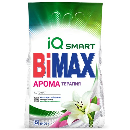 Стиральный порошок BiMax Ароматерапия Automat, 5400 гр
