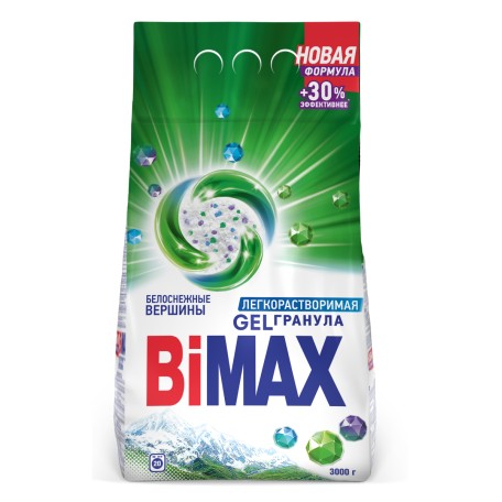 Стиральный порошок BiMAX Белоснежные вершины Automat, 3000 гр