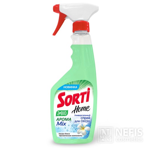 Средство для мытья окон Sorti "Home Арома Мix" 500 гр