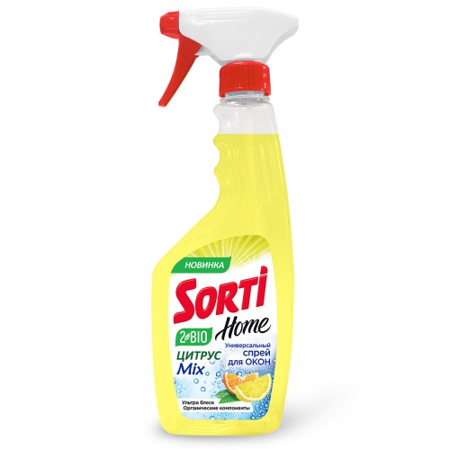 Средство для мытья окон Sorti Home Цитрус Мix, 500 гр