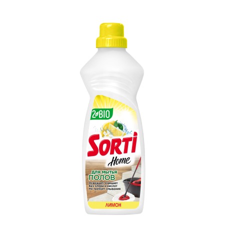 Средство для мытья полов Sorti Home Лимон, 900 гр