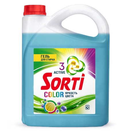 Гель для стирки Sorti Color, 4800 гр