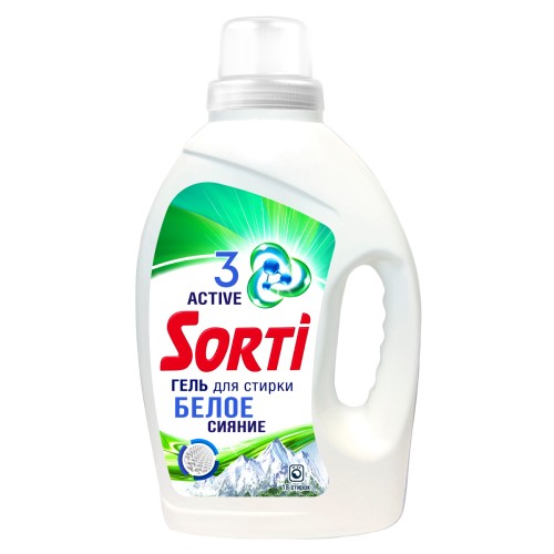 Гель для стирки Sorti Белое сияние, 1200 гр