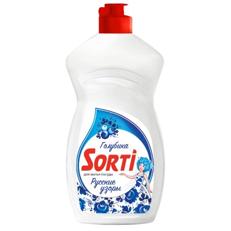 Средство для мытья посуды Sorti Голубика 450 гр