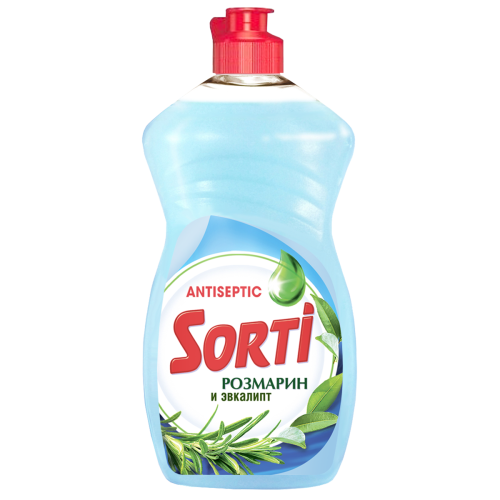 Средство для мытья посуды Sorti "Розмарин и эвкалипт" 450 гр