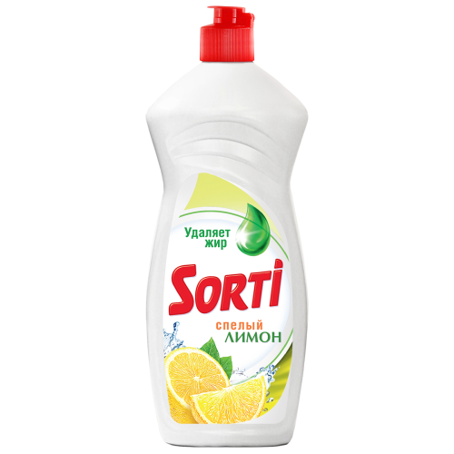 Средство для мытья посуды Sorti "Лимон" 650 гр