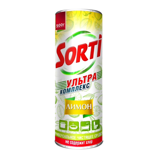 Чистящее средство Sorti "Лимон" 500 гр