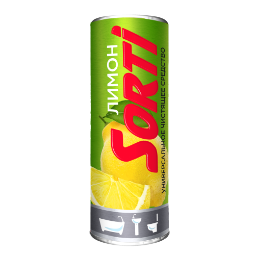 Универсальное чистящее средство Sorti "Лимон" 500 гр