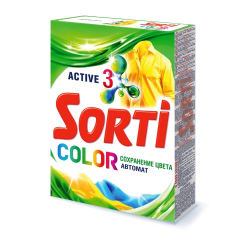 Стиральный порошок Sorti Color Автомат в м/у 350 гр