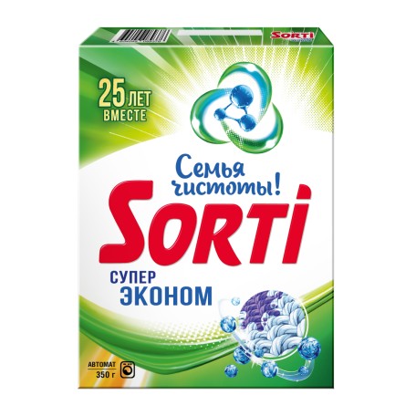 Стиральный порошок Sorti Супер Эконом Автомат, 350 гр