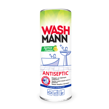 Чистящее средство WashMann  "Актив Лимон"