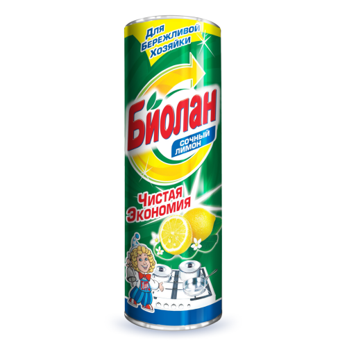 Чистящее средство Биолан Сочный лимон, 400 гр