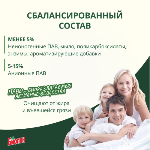 Стиральный порошок Биолан Белые цветы Автомат, 1200 гр
