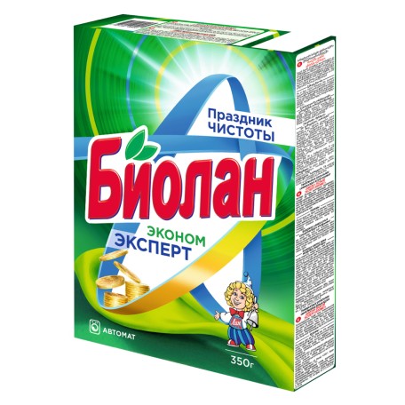 Стиральный порошок Биолан Эконом Эксперт Автомат, 350 гр
