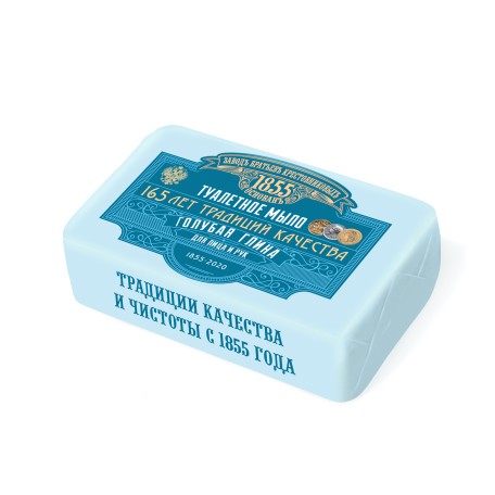 Туалетное мыло ЗБК Юбилейное Голубая глина, 100 гр