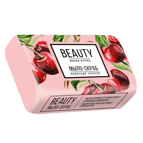 Туалетное мыло Beauty Вишневый чизкейк, 90 гр