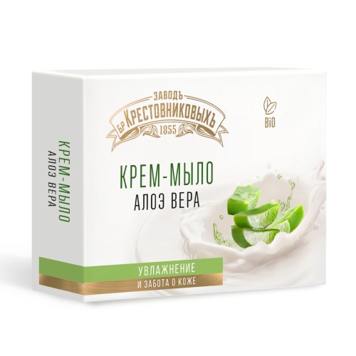 Крем-мыло ЗБК Алоэ, 120 гр