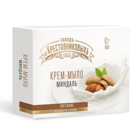 Крем-мыло ЗБК Миндаль, 120 гр