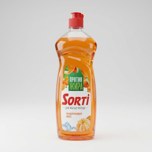 Гель для посуды Sorti Мандариновый микс, 900 гр