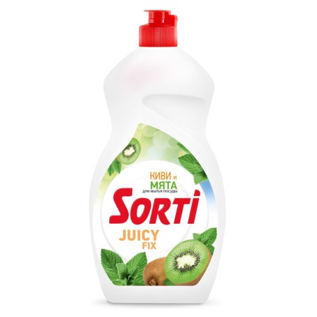 Средство для мытья посуды SORTI Киви и Мята 1300гр