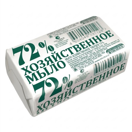 Мыло хозяйственное 72%, 140 гр